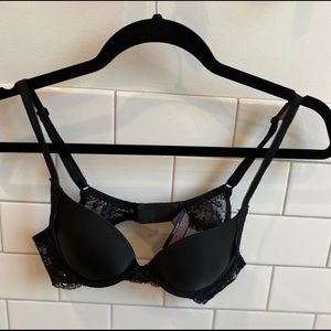 Victoria’s Secret black push-up bra